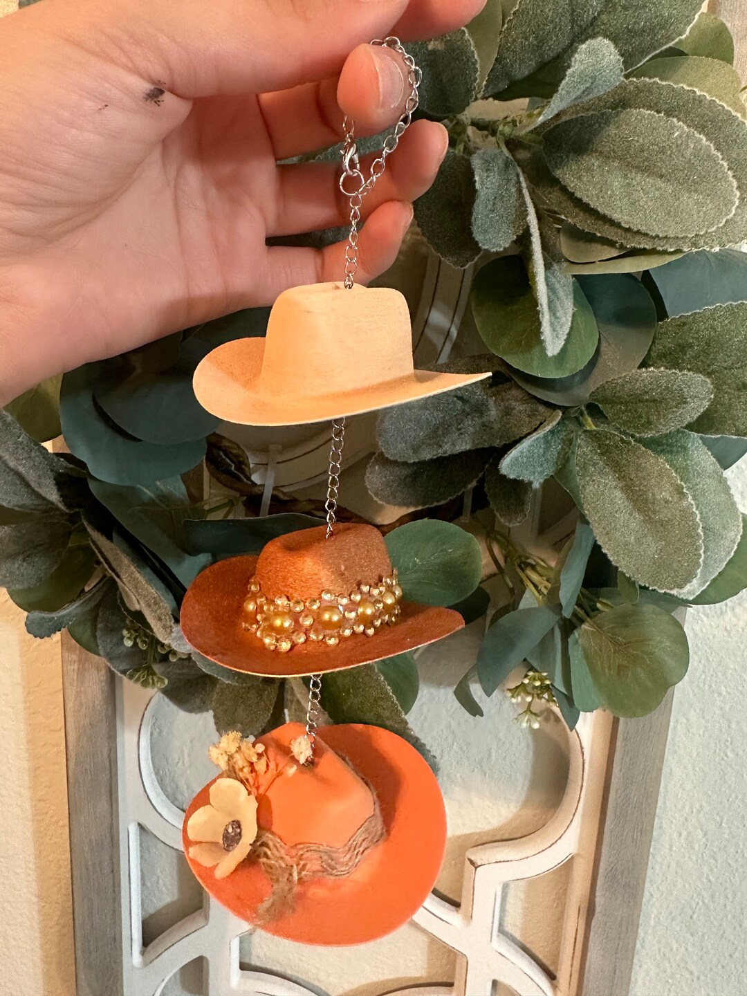 Cowboy Hat Charm Etsy