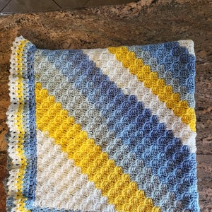 Handgemachte gehäkelte Babydecke, gehäkelte Babydecke, Babydecke, handgemachte Babydecke, gehäkelte Babydecke