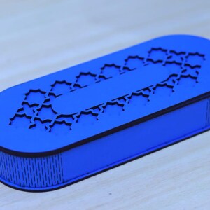 Laser Cut Round Corner Wood Packaging Box 3mm CDR, DXF, SVG, Ai, Pdf ...