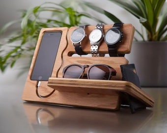 Laser Cut Docking Station Desk Organizer Vector CDR File