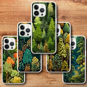 Rainforest, Forest pattern Phone Case Cover suitable for iPhone 15 14 13 12 11 Pro Max Mini iPhone 7 8 Plus Samsung S24 S23 S22 S21 S20 A53