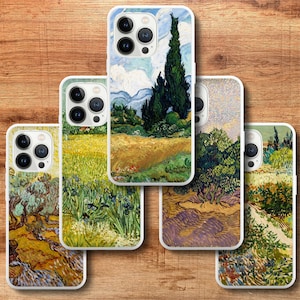 Vincent Van Gogh Phone Case Iconic Art Cover suitable for iPhone 15 14 13 12 11 Pro Max Mini iPhone 7 8 Plus Samsung S24 S23 S22 S21 S20 A53