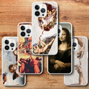 Painting Phone Case Famous Art Phone Case Fitted for iPhone 15 14 13 12 11 Pro Max Mini iPhone 7 8 Plus Samsung S24 S23 S22 S21 S20 A53
