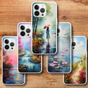 Art like Claude Monet Phone Case Cover suitable for iPhone 15 14 13 12 11 Pro Max Mini iPhone 7 8 Plus Samsung S24 S23 S22 S21 S20 A13 A53