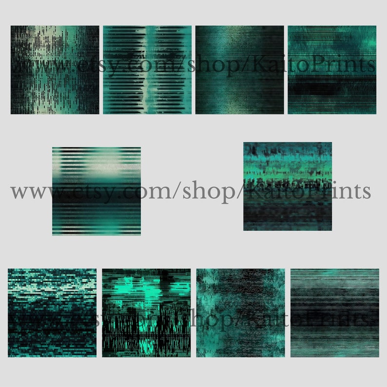 Digital Distortion Digital Paper Seamless Grunge Patterns - Etsy
