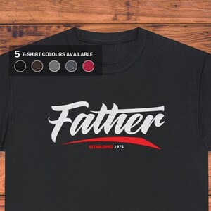 Personalised Dad TShirt, Gift for Him, Gift For Dad, Birthday Gift, Gift For Husband, Gift for Men, Dad Gift, Gift Ideas, Personalised Gift