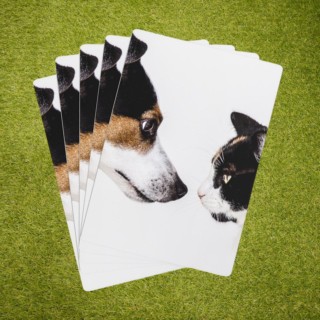 Photo Gift Playing Cards Dec Personalised Custom Printed Photo Etsy UK