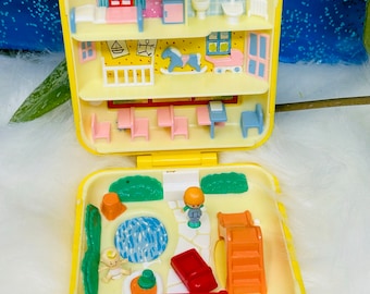 Set scolastico vintage di Polly Pocket 1989 Midge
