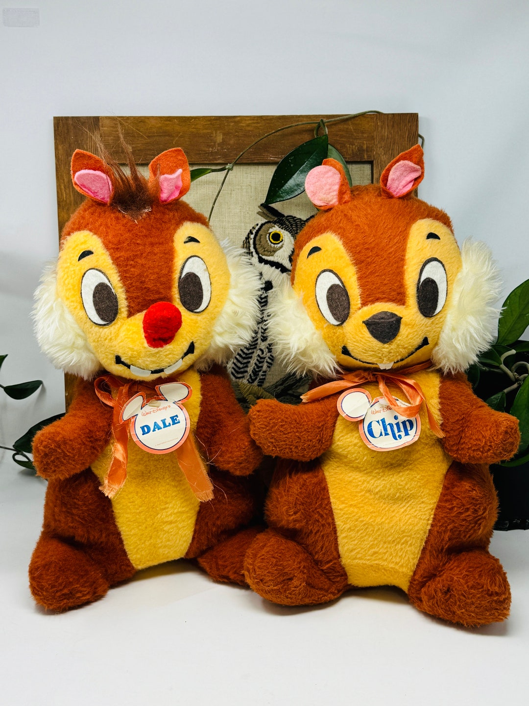 カリフォルニアディズニー チップ＆デール バレンタイン ぬいぐるみ 2