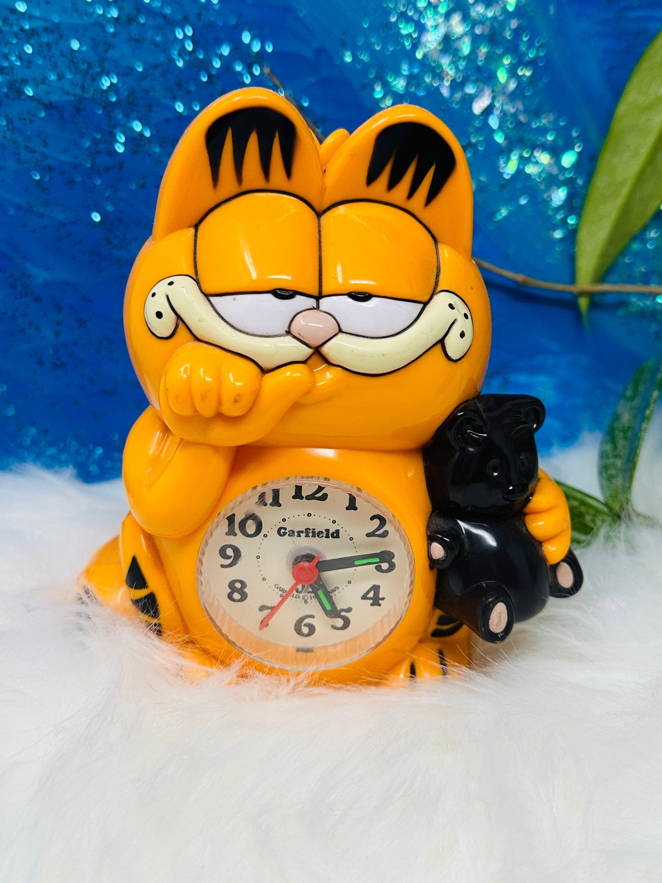 1978 Korean Garfield Alarm Clock Vintage Rare Etsy