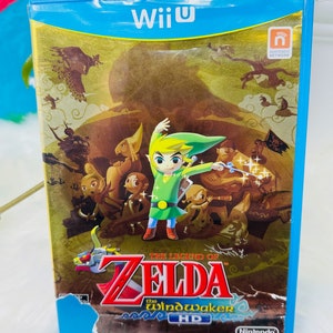 The Legend of Zelda: The Wind Waker Nintendo DS Box Art Cover by