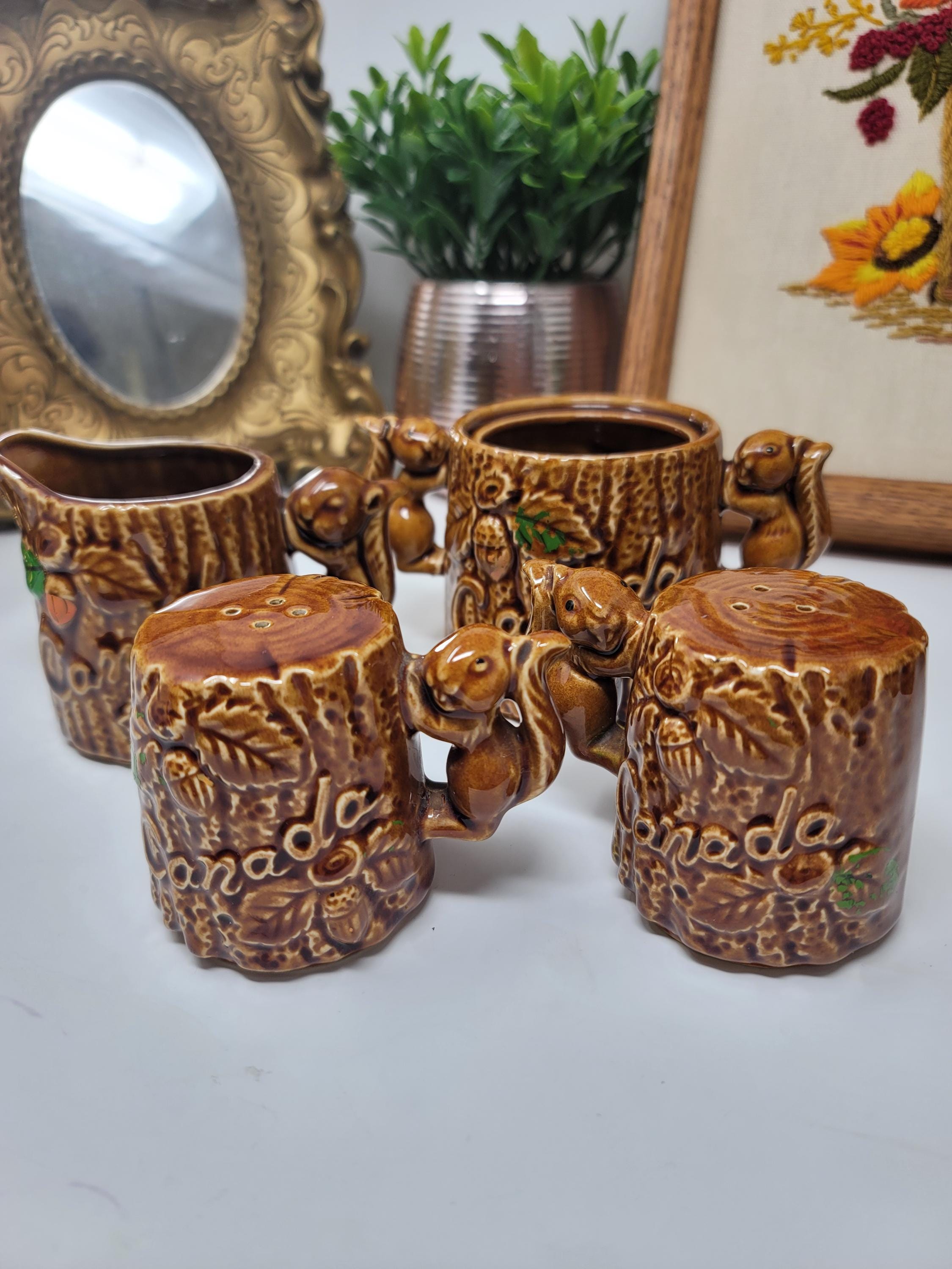 ヴィンテージ シュガー＆クリーマーセット - Etsy 日本