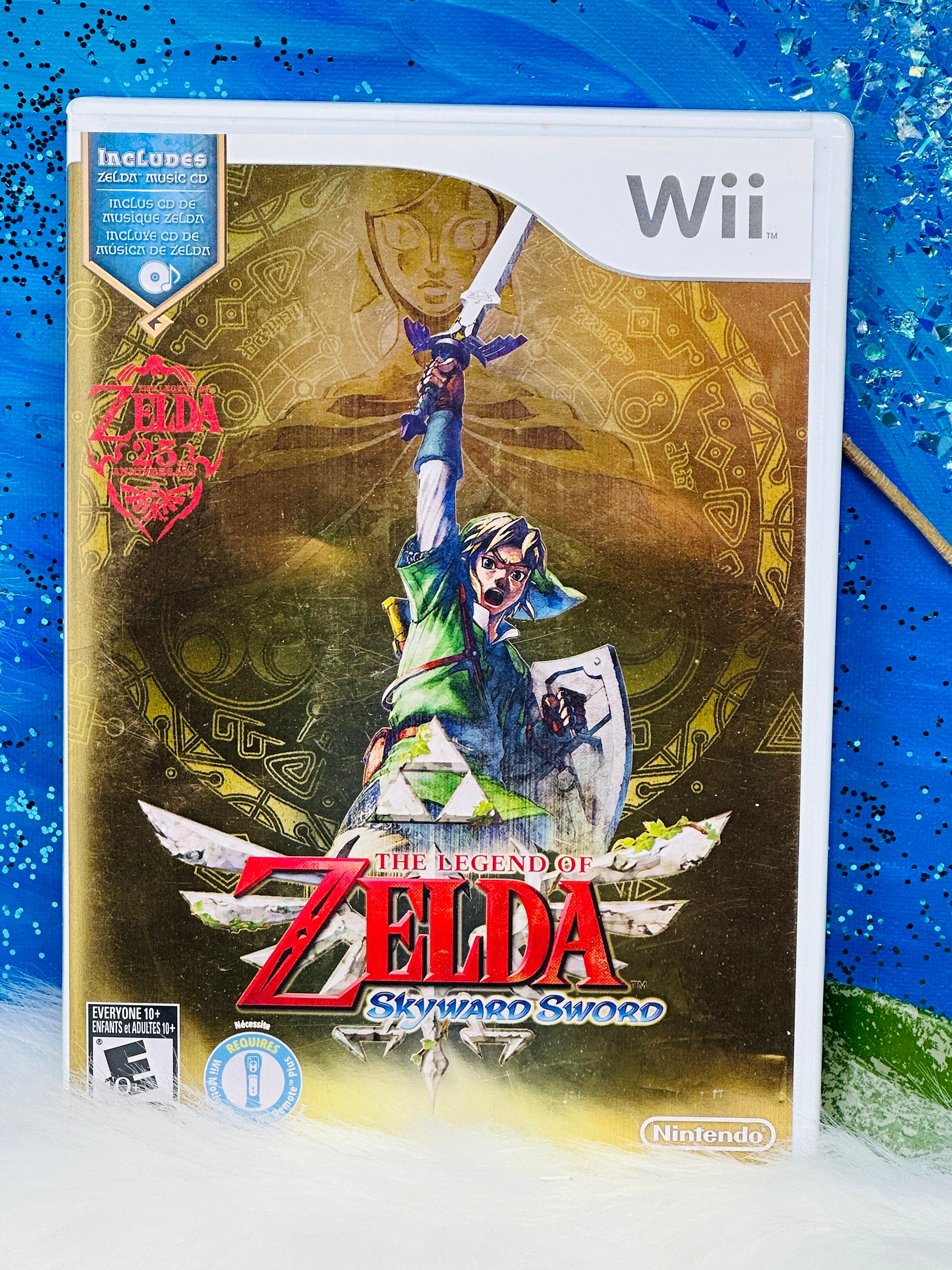 NINTENDO Wii THE LEGEND OF ZELDA SKYWARD SWORD 25th ANNIVERSARY EDITION  COMPLETE