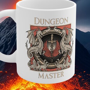 DnD Mug,DnD Accessories, Gift for Dungeon Master, Dnd Player Gift, Gift for Gamer