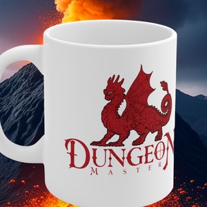 DnD Mug,DnD Accessories, Gift for Dungeon Master, Dnd Player Gift, Gift for Gamer