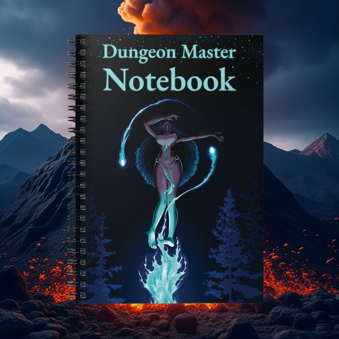 Dnd Journal, Dungeon Master Spiral Notebook - Ruled Line, Dnd ...