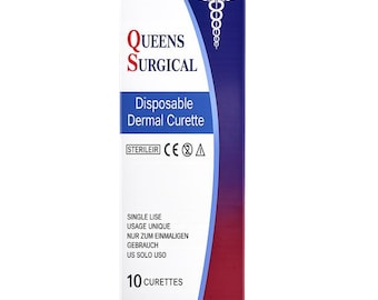 Disposable Dermal Curette - Sterile - Box of 10
