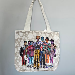 Bisa Butler Bag The Safety Patrol African American Quilt Art Tote