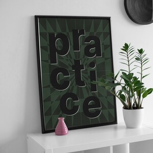 Praxis Wanddruck, Wanddekor, Download Druck, herunterladbare Drucke, große druckbare Kunst, Praxis