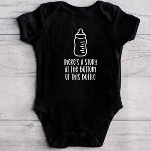 There's A Story at the Bottom of This Bottle | Lyric Bodysuit | Band Bodysuit | Punk Rock Bodysuit