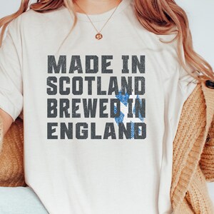 Scotland Countryside Tee shirt Gift for Him, Boyfriend Birthday Scottish Gifts, Dad Birthday Gift Scottish Nationality Gifted Scotland, Gift