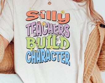 Camisa de ganso de maestra tonta, maestra de ganso tonta, linda camiseta de regreso a clases, regalo de agradecimiento para maestras, regalo divertido para maestras de primaria para ella