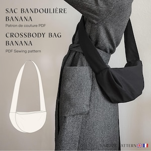 Crossbody bag | PDF sewing pattern