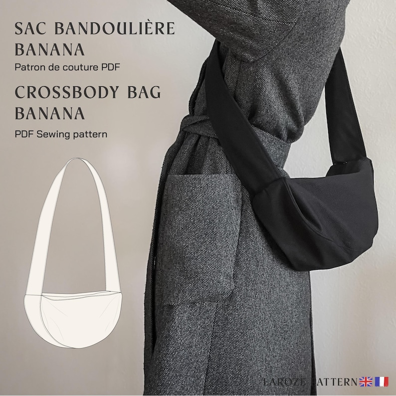 Crossbody Bag | PDF Sewing Pattern - Etsy