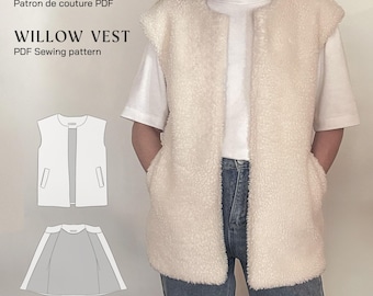 Gilet senza maniche l modello di cucito PDF