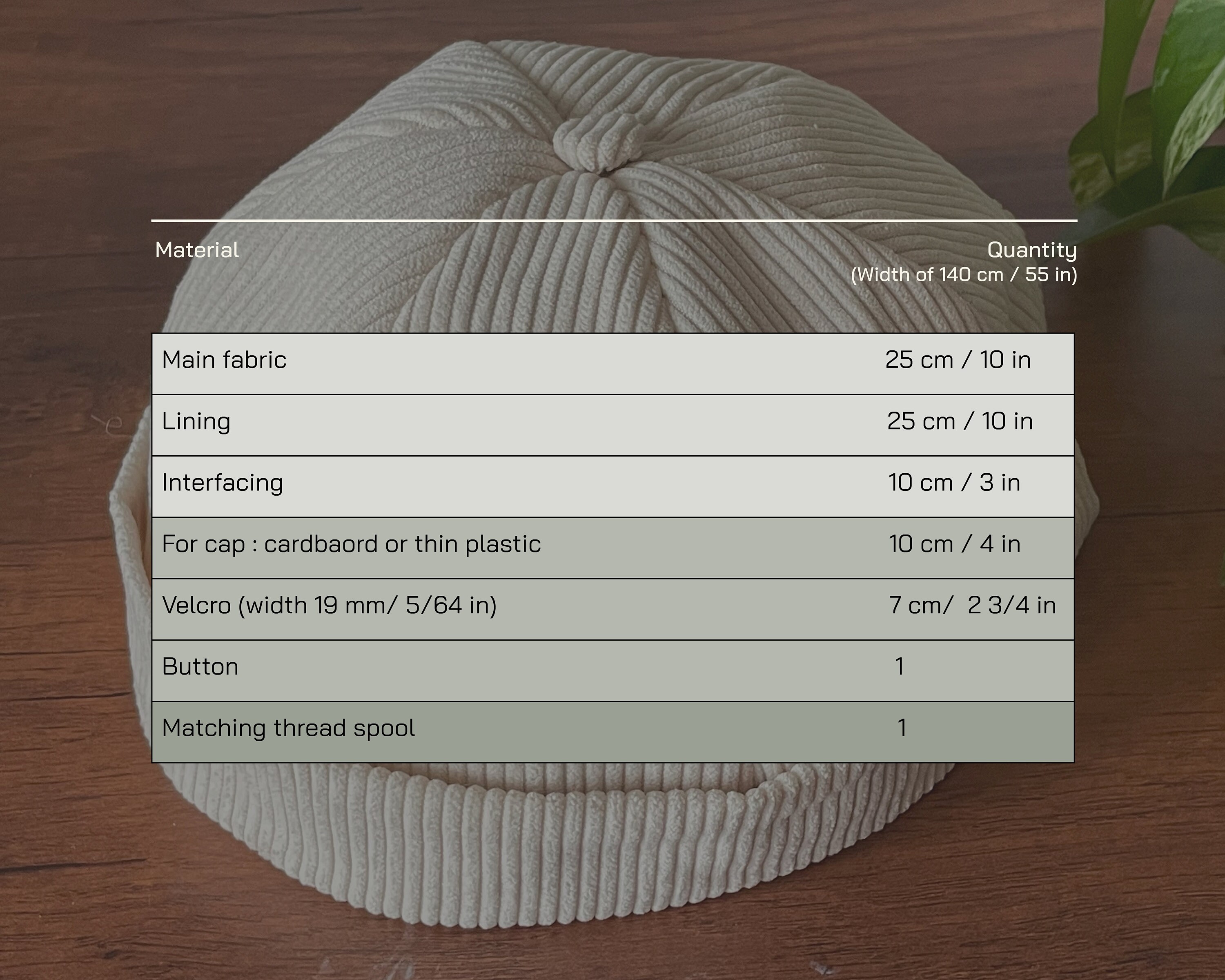 Baseball Cap and Docker PDF Sewing Pattern Etsy