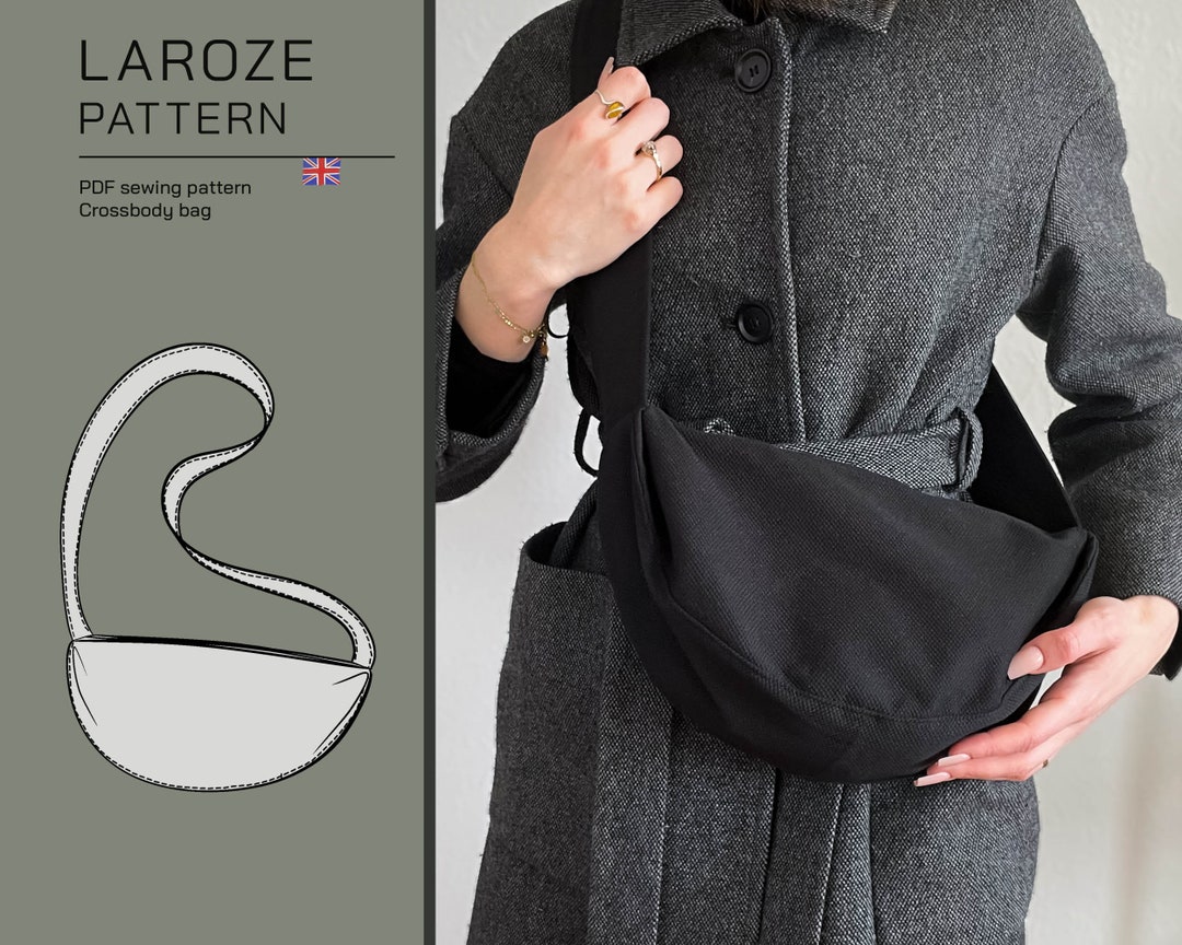 Crossbody Bag PDF Sewing Pattern - Etsy UK