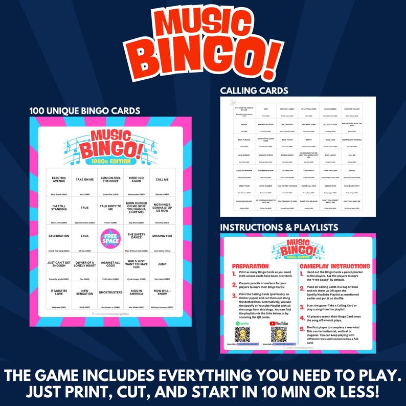 The Game Includes Everything You Need to Play. Just Print, Cut, and Start in 10 Min or Less!