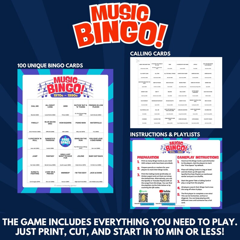 The Game Includes Everything You Need to Play. Just Print, Cut, and Start in 10 Min or Less!