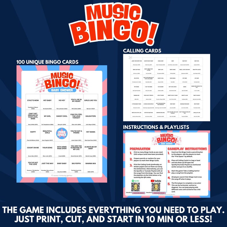 The Game Includes Everything You Need to Play. Just Print, Cut, and Start in 10 Min or Less!