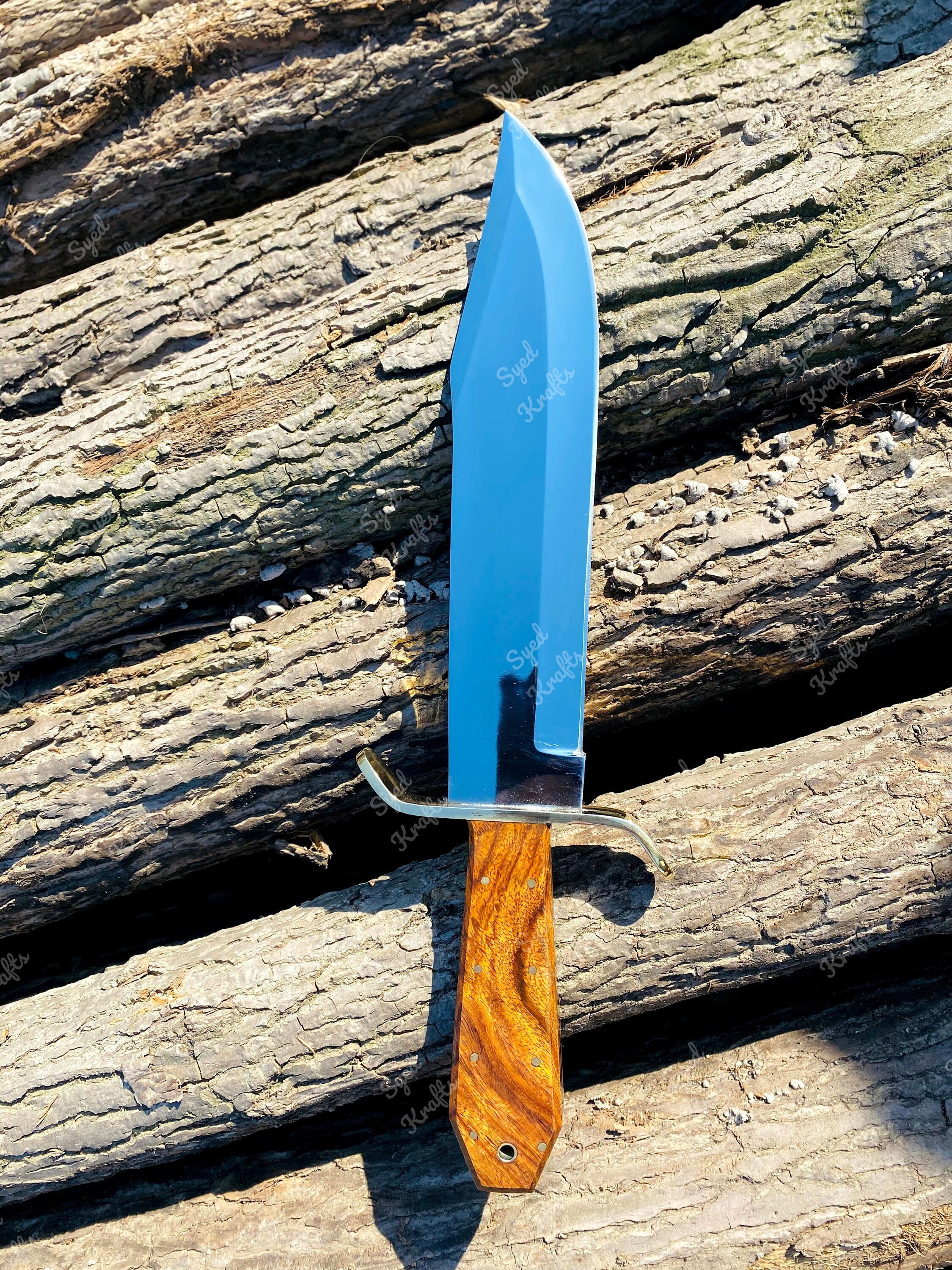 Handmade Carbon Steel 1095 RE4 Krauser's Knife,Bowie knife,Tactical Knife