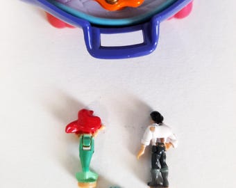 POLLY POCKET LA petite sirene + maison little mermaid disney 1
