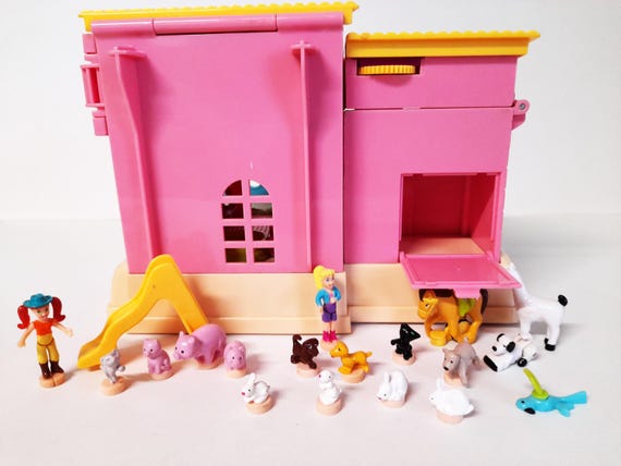 Polly Pocket Petland Maison Hacienda Ferme Mattel 2000 - Occasion