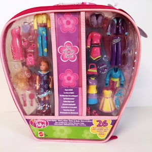 Vintage Polly Pocket Styling Set Funfold-outstage New India