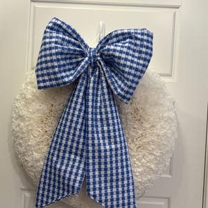 White coffee filter wreath! image 6