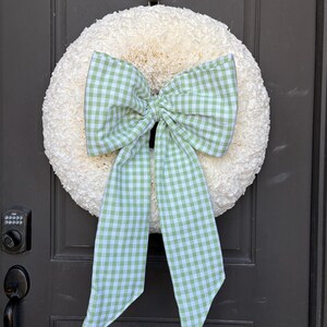 White coffee filter wreath! image 7