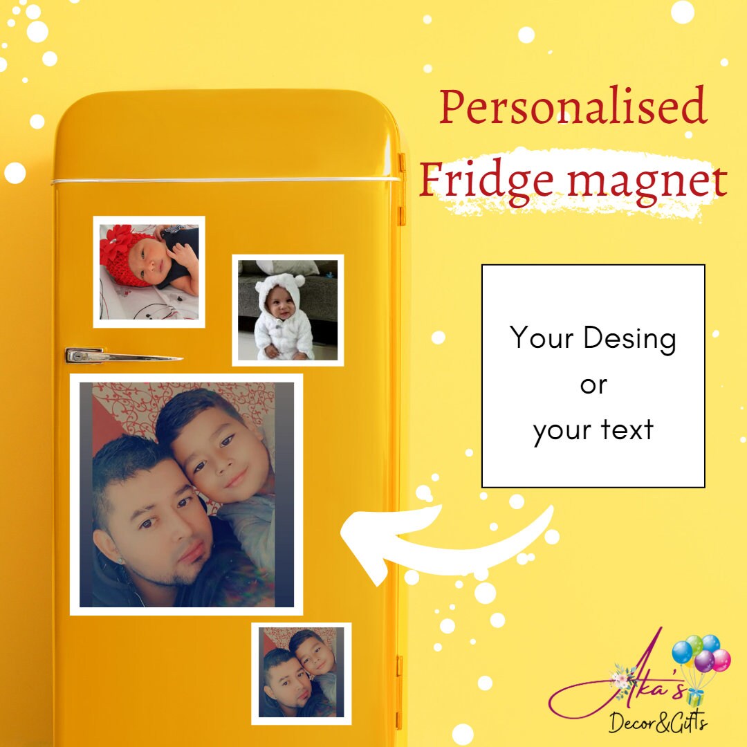 Custom Fridge Photo Personalised Etsy