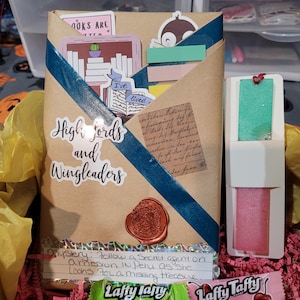 Book Box Mystery, Blind Date with a Book, Date with a Book, Gift for Book Lover Gift for Reader Bookish Gift, Pamper Gift, Personalized Gift