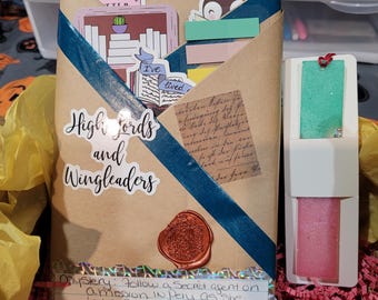 Blind Date with a Book Gift Box – Mystery Book Box for Book Lovers, Surprise Fiction Book, Bookish Gifts