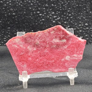 Thulite from  Leksvik Norway, Lapidary Slab, natural stone for cabbing, not polished