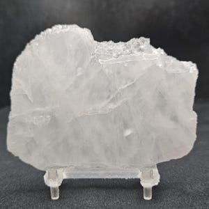 Rose quartz from Utah, Lapidary Slab, natural stone for cabbing, not polished