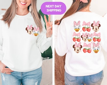 Daisy Minnie Coquette Sweatshirt, Disney's Besties Sweater, Girls Just Wanna have Fun Sweatshirt, Disney Besties Sweater, Bows Crewneck