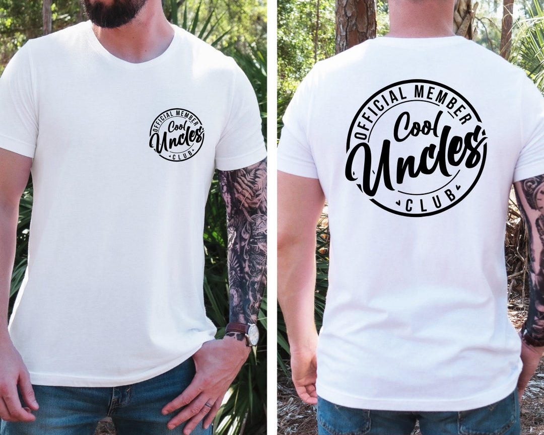 Uncle Shirt,cool Uncle Shirt,cool Uncle Club Tee, Uncle Gift, Uncle ...
