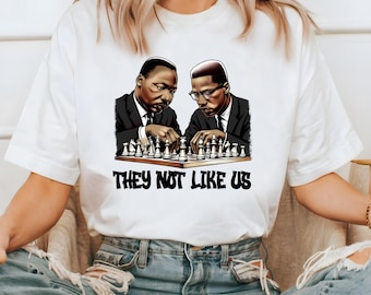 They Not Like Us Malcom X T-Shirt, Black History Shirt, Black People Gift, Black History Month