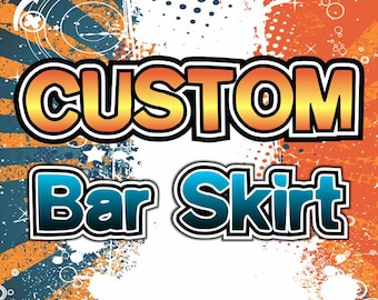 Custom Skirt for PartyLife Party Bar