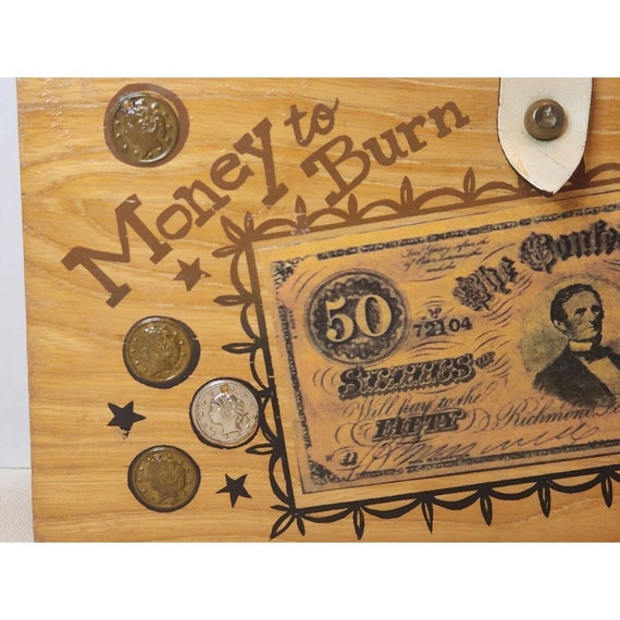 Vintage Money to Burn Enid Collins of Texas Woode… - image 4